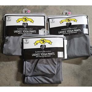 LOT OF 5 WOMENS Yoga exercise leggings LG and XL